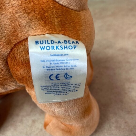 Build-A-Bear BAB Triceratops Dinosaur Plush Stuffed Animal - Picture 7 of 9